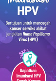 Bunting Imunisasi HPV